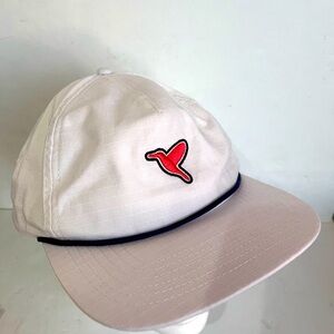 Birddogs Hat Mens White Adjustable Snap Back Rope‎ Cap Casual Dadcore Normcore